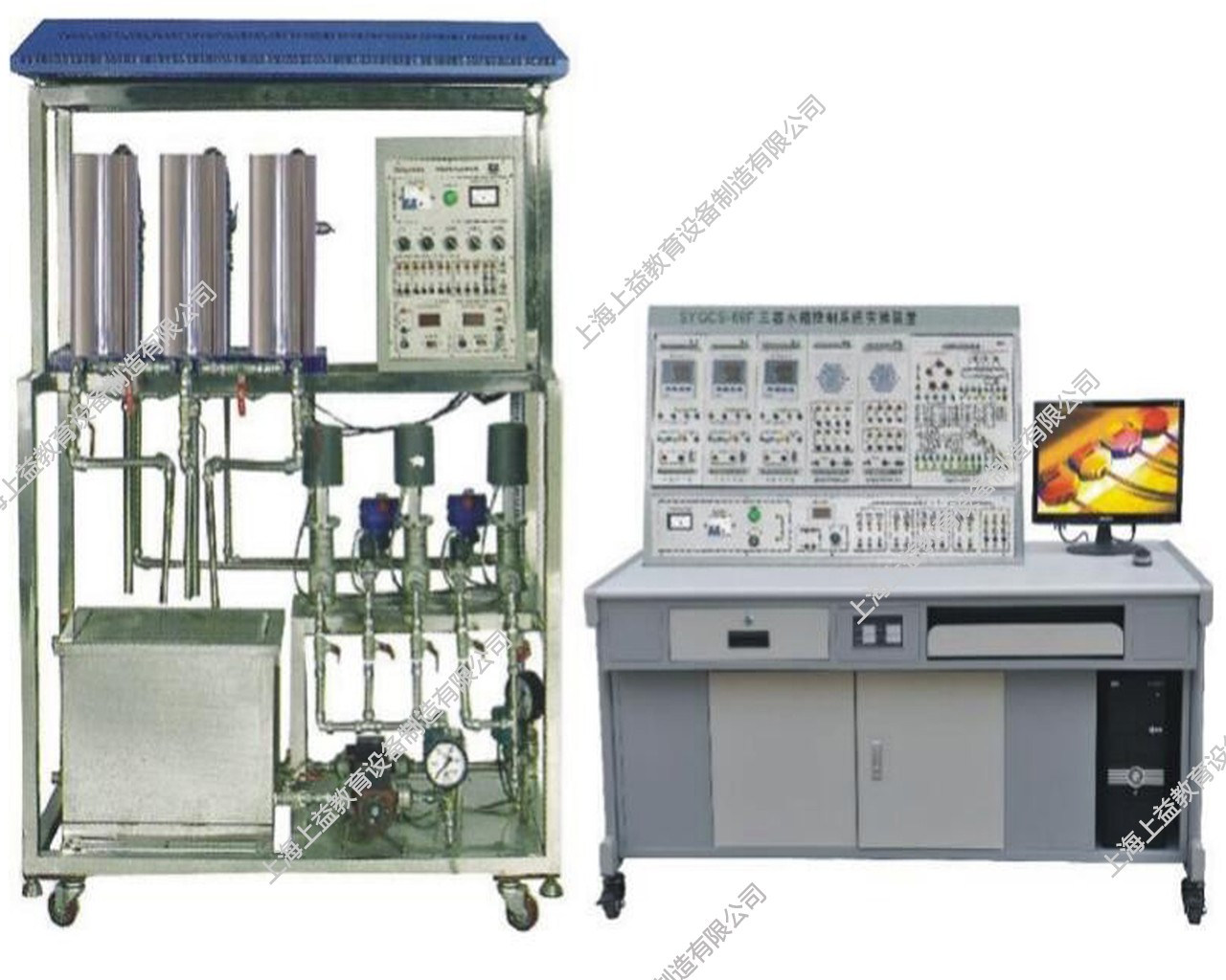 SYGCS-68F三容水箱對(duì)象系統(tǒng)實(shí)訓(xùn)裝置