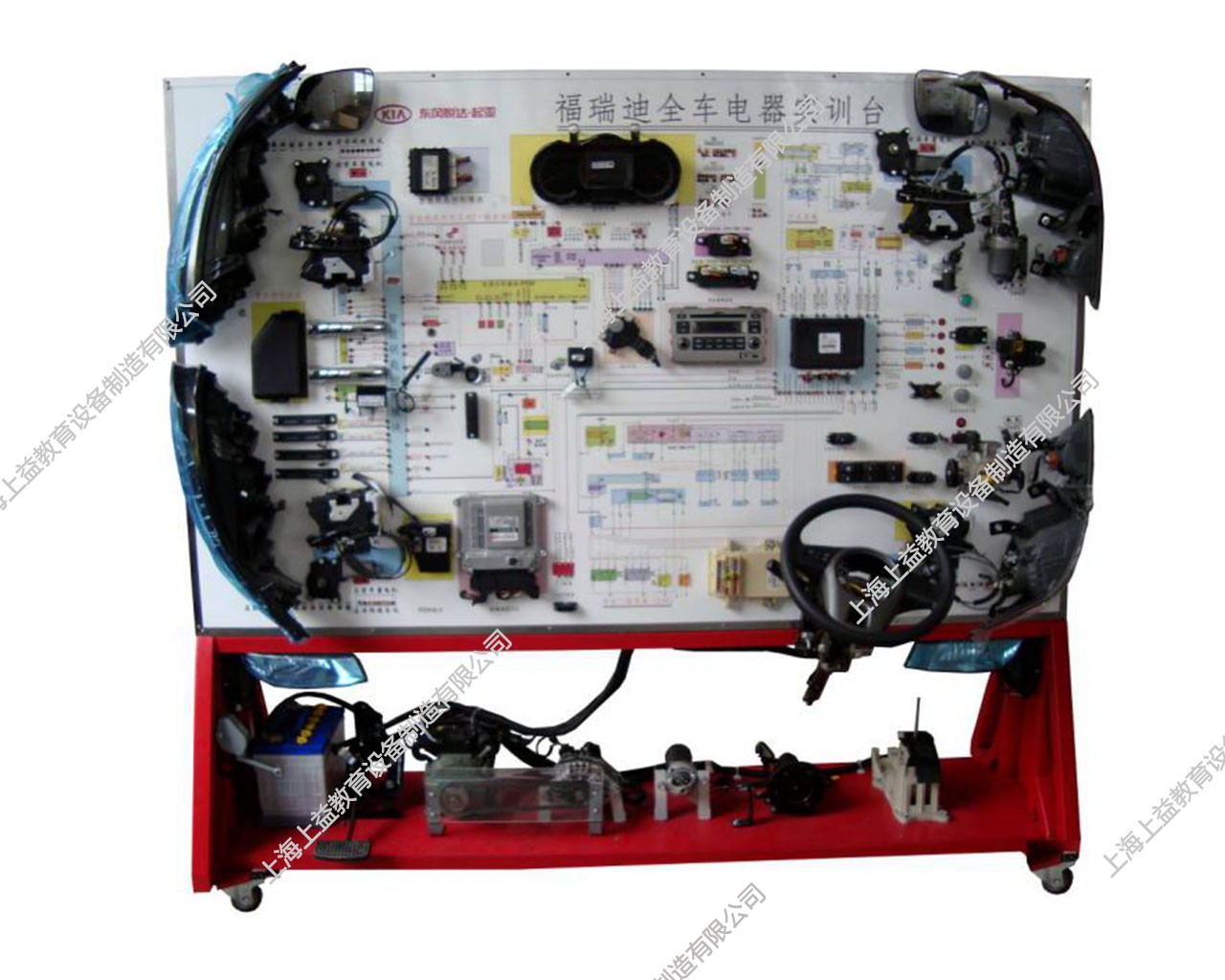 整車(chē)電器示教板(起亞福瑞迪）